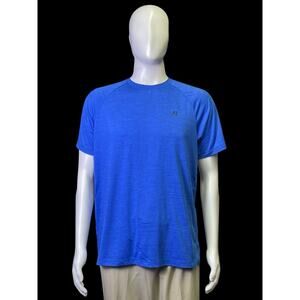 Russell Training Fit Dri-Power 360 Blue Athletic Shirt Men's Size Large